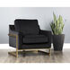Kalmin Abbington Black Lounge Chair